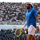 Matteo Berrettini ist immer noch nicht fit. © APA/afp / PIERO CRUCIATTI