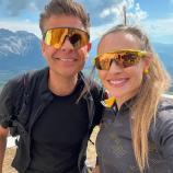 Sind seit zehn Jahren ein glückliches Ehepaar: Stefano Corradini und Dorothea Wierer. © Instagram