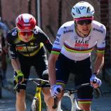 Tadej Pogacar (right) and Jonas Vingegaard are the big Tour favorites. © APA/afp / BERNARD PAPON