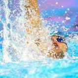 Thomas Ceccon wins the next medal. © APA/afp / FRANCOIS-XAVIER MARIT