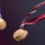 These are the medals at stake at the Olympic Games. © ANSA / UFFICIO STAMPA MILANO CORTINA 20