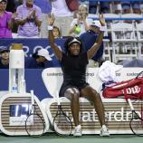 Venus Williams erntete in Washington viel Anerkennung. © APA / SCOTT TAETSCH