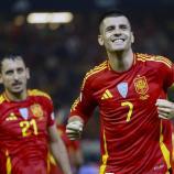 Alvaro Morata wechselte am Dienstag zu Como. © ANSA / JULIO MUNOZ