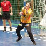 Brixens Torhüterin Francesca Luchin im Einsatz.