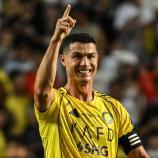 Cristiano Ronaldo a célébré son but historique, mais cela n'a pas suffi pour remporter la coupe. © APA/afp / WUN SUEN