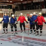The Rittner Buam have completed their first ice training session at their home stadium. © Sportissimus