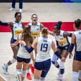 Italy's volleyball team is a true unit. © Luca Del Prete