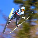 Lara Malsiner hat sich am Knie schwer verletzt. © ANSA / Christopher Neundorf