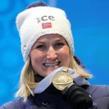 Marte Olsbu Røiseland schlägt ein neues Kapitel auf. © ANSA / ANDREA SOLERO