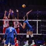Nothing to be done: Poland proved too strong for Italy's team in the Nations League final. © Federvolley (2)