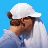 Sinner fühlte sich im Finale gar nicht wohl. © APA / DYLAN BUELL