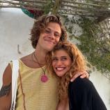 Ski star enjoys time with new girlfriend. © Instagram