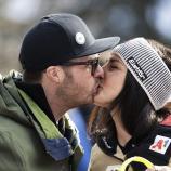 Stephanie Venier und Christian Walder haben sich verlobt. © KEYSTONE / ALESSANDRO DELLA VALLE