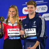 Summer McIntosh and Leon Marchand were the outstanding athletes. © APA/afp / FRANCOIS-XAVIER MARIT