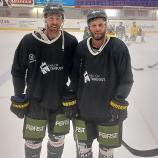 Defender Jonathan Blum and striker Rok Ticar (from left) are already 36 years old, but are far from being past their prime.