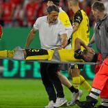 Yan Couto was the victim of a truly hard foul – but he didn't receive a red card. © APA/afp / INA FASSBENDER