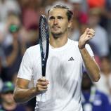Zufrieden: Alexander Zverev steht im Toronto-Halbfinale. © APA / MATTHEW STOCKMAN