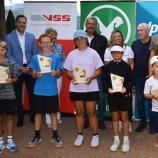 In the photo you can see the winners of the U8, U10 and U13 categories with the guests of honor.