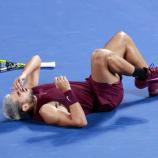 Carlos Alcaraz verletzte sich in Tokio. © ANSA / FRANCK ROBICHON