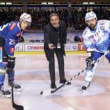 Cortina-Kapitän Francesco Adami (hier neben Rittens Simon Kostner) wechselt ins Pustertal. © Foto Max Pattis