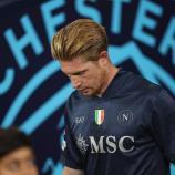 Die bittere Rückkehr: Kevin de Bruyne erlebte mit Napoli einen gebrauchten Abend. © ANSA / ADAM VAUGHAN