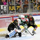 Eddie Pasquale & Co. verloren gegen Budapest. © I. Foppa / HC Pustertal