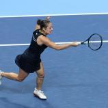 Elisabetta Cocciaretto defeated Emma Navarro. © APA/afp / STR
