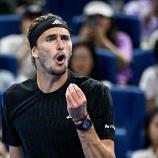 Es läuft einfach nicht bei Alexander Zverev. © APA/afp / PEDRO PARDO