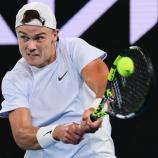 Holger Rune steht aktuell nicht wegen seinen Leistungen auf dem Tennisplatz im Rampenlicht. © APA/afp / YUICHI YAMAZAKI