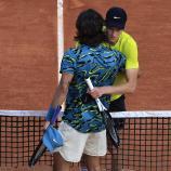 Jannik Sinner fordert Lorenzo Musetti. © AFP / VALERY HACHE