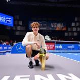 Jannik Sinner gewann vor zwei Jahren in Wien. © ANSA / CHRISTIAN BRUNA