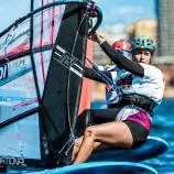 Linda Oprandi bei ihrem WM-Einsatz in Portugal. © Sailing Energy