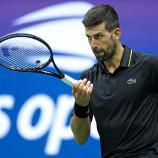 Novak Djokovic nimmt in New York Fahrt auf. © APA/afp / CHARLY TRIBALLEAU