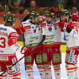 So jubelt der HC Bozen über den Sieg. © F. Pessentheiner