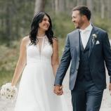 Stephanie Venier und Christian Walder  haben sich getraut. © itsstephanievenier