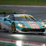 Bärenstark im Ferrari unterwegs: Manuela Gostner aus Kaltern reichte ein fünfter Platz im Regen am Mugello zum Titelgewinn.