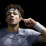 Ben Shelton kämpft am Freitag gegen Jannik Sinner. © ANSA / Mohammed Badra