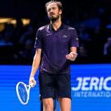 Daniil Medvedev hatte in der Wiener Stadthalle mächtig zu hadern. © APA / HELMUT FOHRINGER