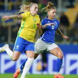 Die italienische Nationalmannschaft musste sich gegen Brasilien geschlagen geben. © FIGC