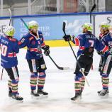 Die Rittner Buam haben einen deutlichen Sieg über den HC Gröden eingefahren. © Max Pattis / Rittner Buam