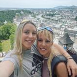 Ein Ski-Supertalent mit seiner berühmten Mama. © Instagram