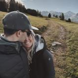 Eine Star-Skifahrerin ist verliebt. © Instagram