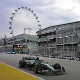 Fernando Alonso raste im Training zur Bestzeit. © ANSA / TOM WHITE