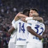 Inter sprang dank eines frühen Treffers an die Tabellenspitze. © ANSA / Riccardo Antimiani