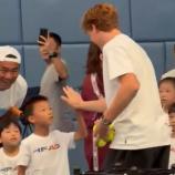 Jannik Sinner once again caused a stir. © Screenshot