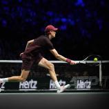 Jannik Sinner steht i Achtelfinale. © APA/afp / DIMITAR DILKOFF