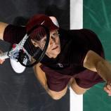 Jannik Sinner will ins Viertelfinale. © APA/afp / JULIEN DE ROSA