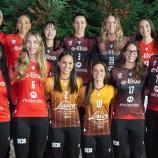 Katja Eckl (vorne) neben Valentina Diouf (rechts). Ferrario