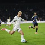 Lazio's Gustav Isaksen in Aktion. © ANSA / ENRICO MATTIA DEL PUNTA