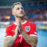 Marko Arnautovic zeigte sich nach dem Torrekord emotional. © APA / GEORG HOCHMUTH